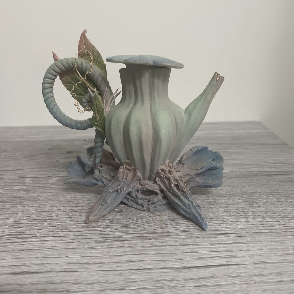 Nancy Yturriaga Adams Pottery Mini Teapot 1996